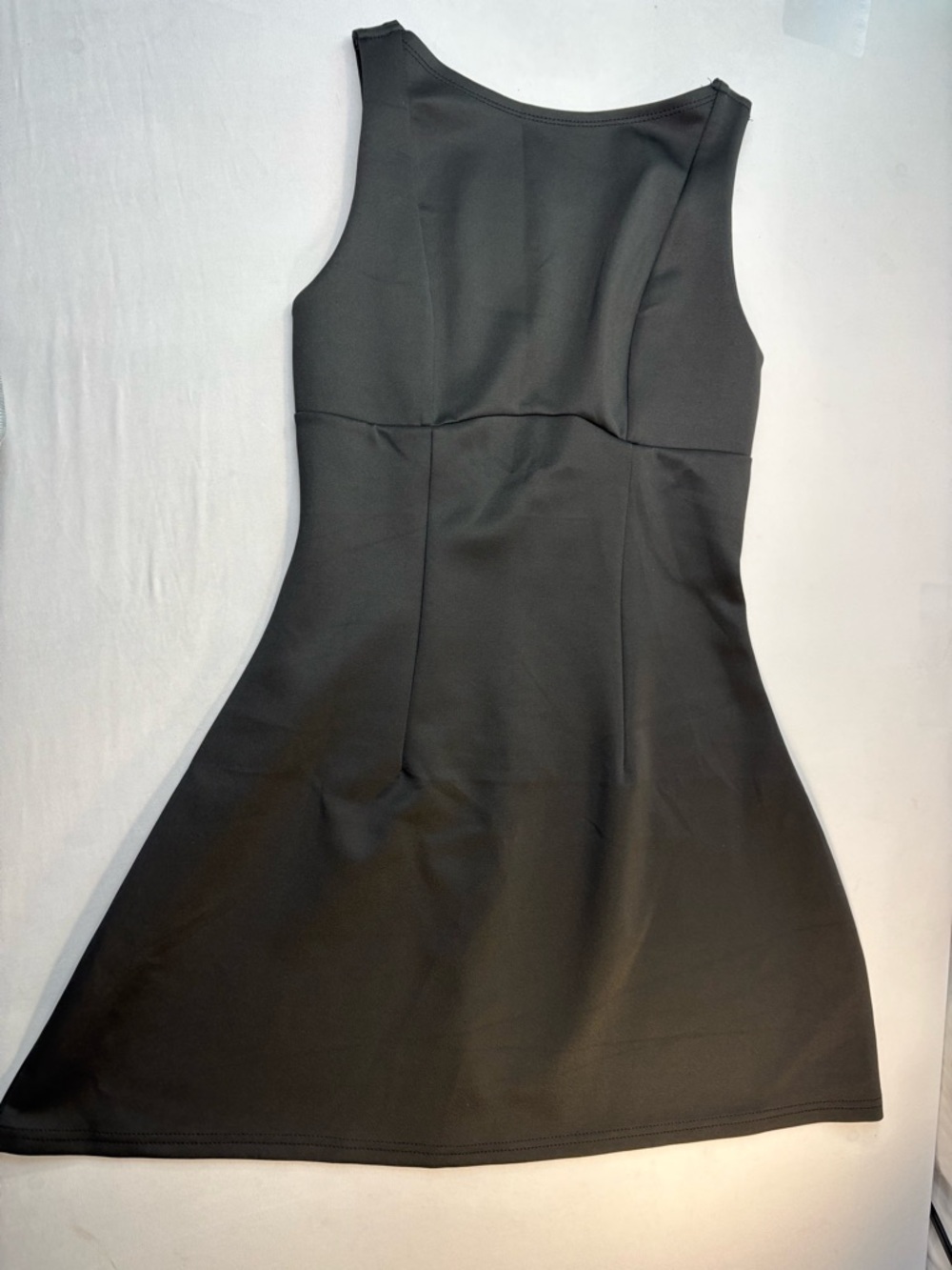 Open Back Scoop Neck Mini Dress // Size Small // [Choose Color: Black or White]